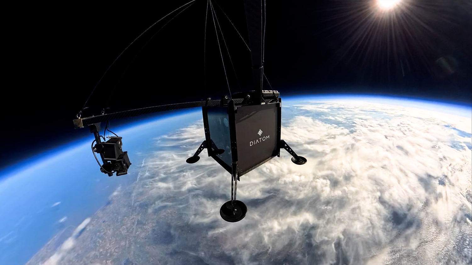 Diatom Vessel in space