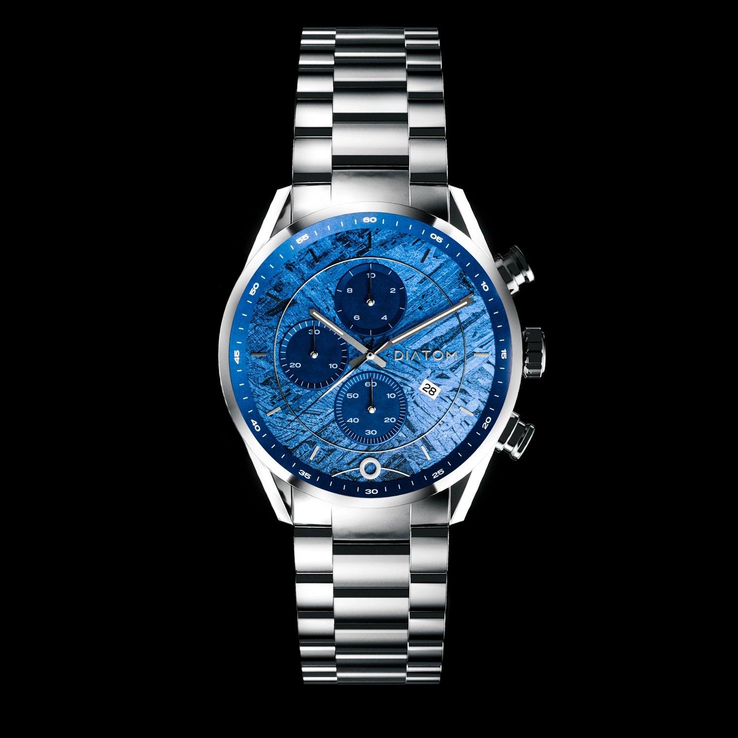 Blue Dot Meteorite Dial Space Flown Luxury Watch