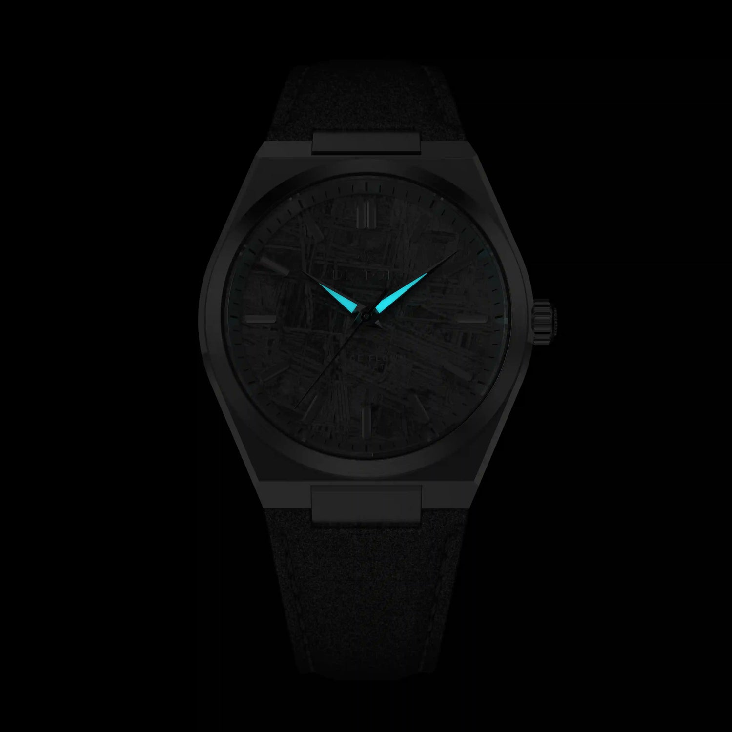 Grey Meteorite Watch Lume