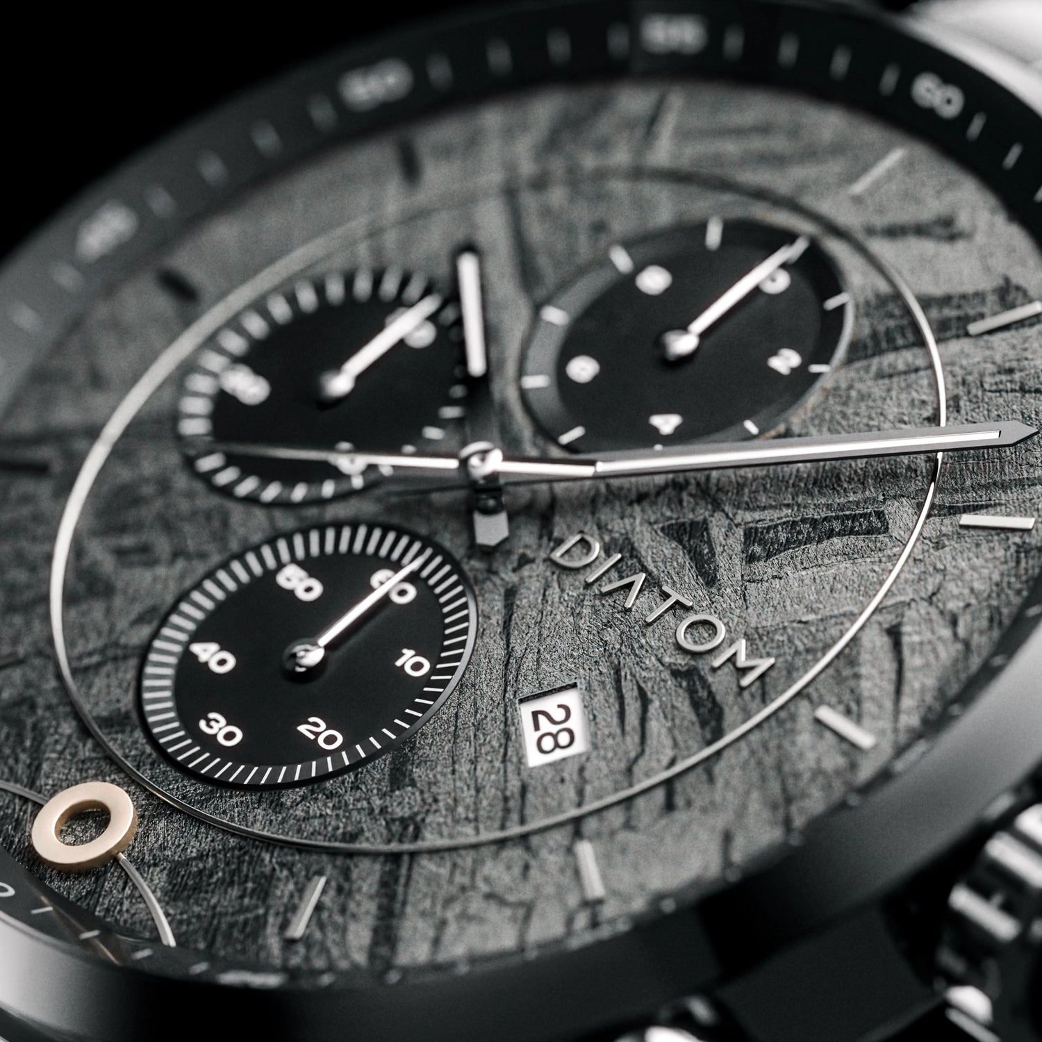 Grey Dot Meteorite Dial Space Flown Watch