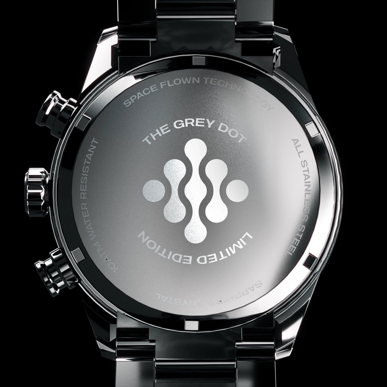 Grey Dot Meteorite Dial Space Flown Watch