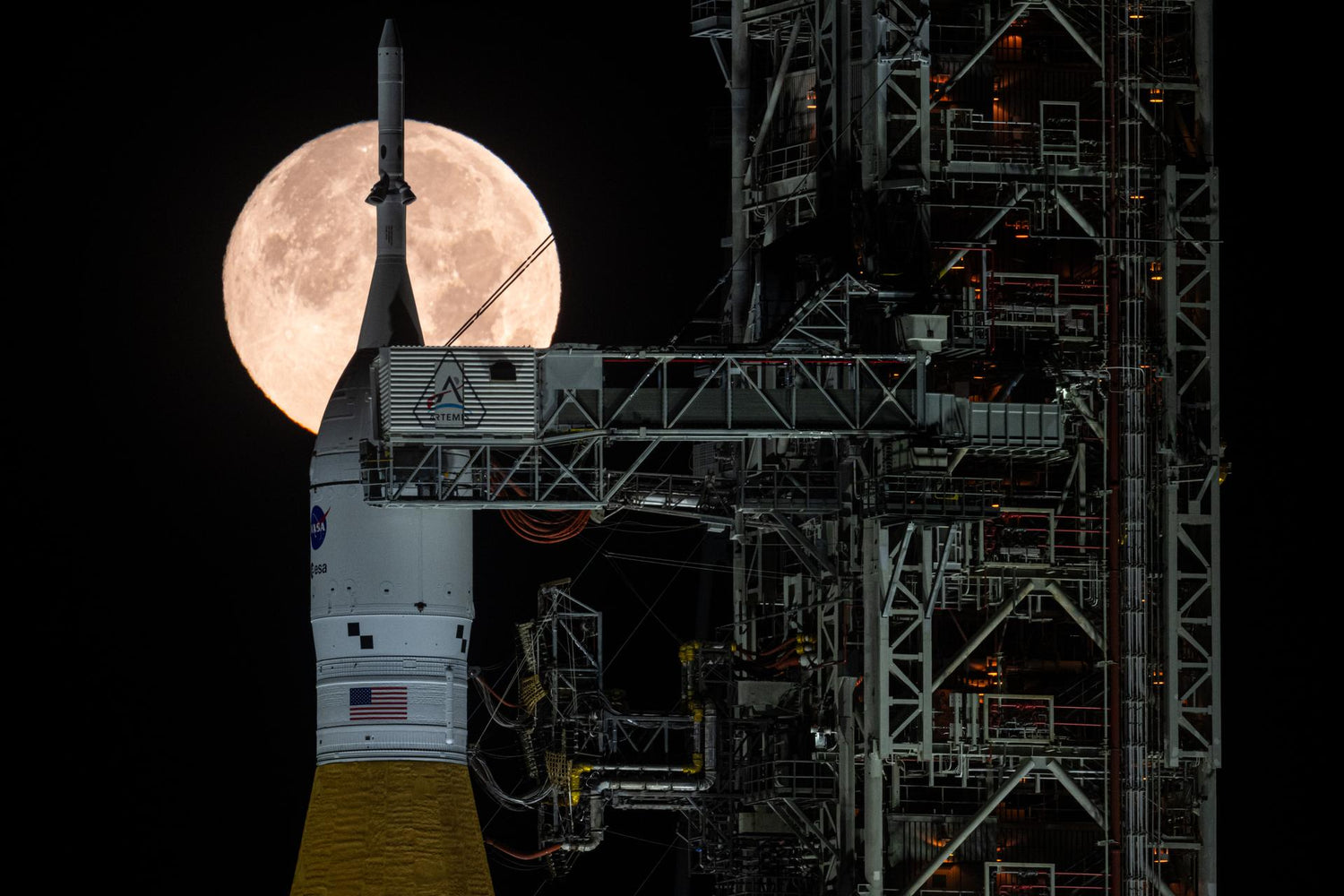 Nasa Artemis rocket best shot