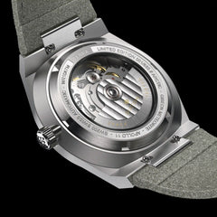 White Meteorite Watch caseback