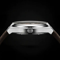 Brown Meteorite Dial Watch side view