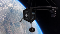 Diatom Full meteorite face watch in Space