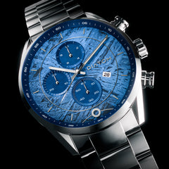 Blue Dot Meteorite Dial Space Flown Luxury Watch