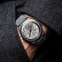 Grey Meteorite Watch lifestyle shot