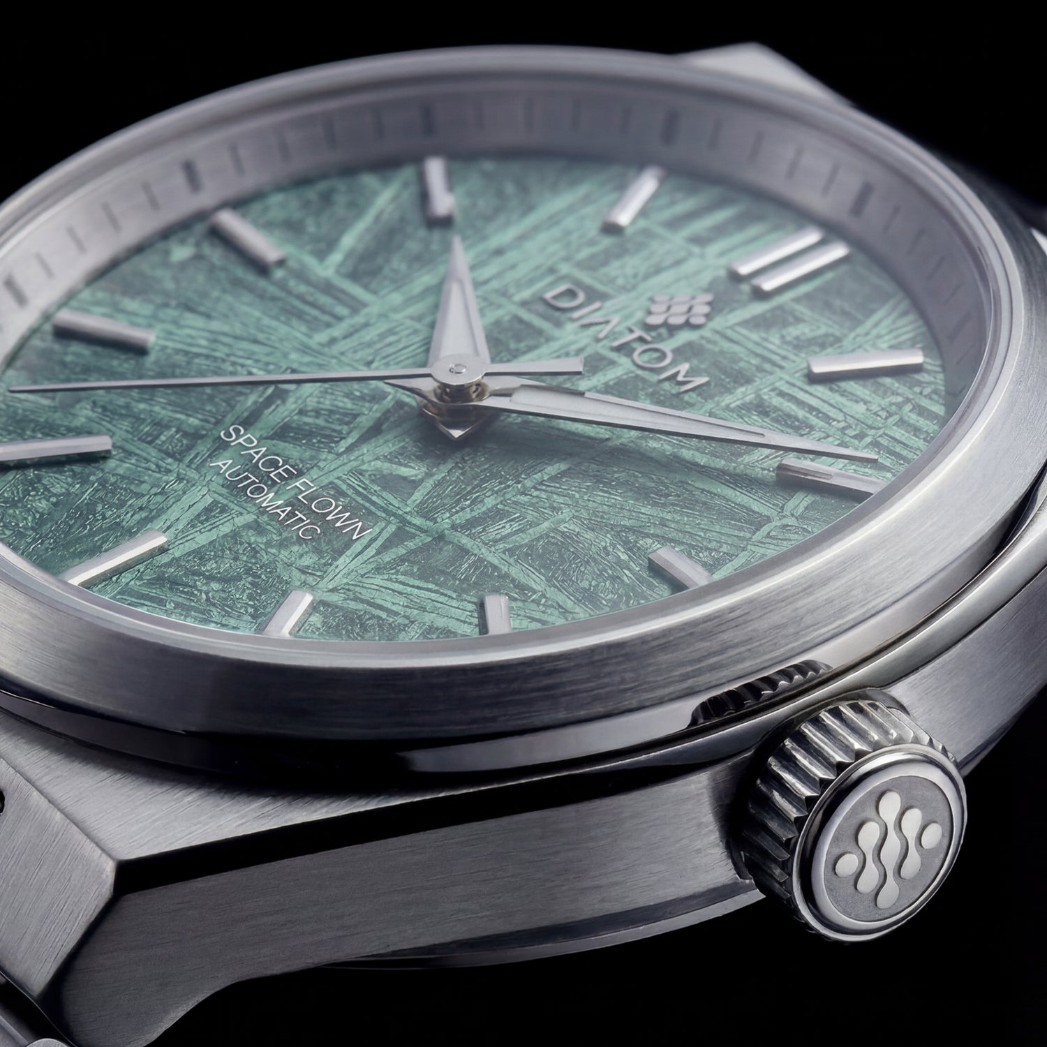 Turqoise Meteorite Watch macro shot