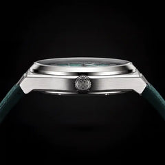 Turqoise Meteorite Watch side view