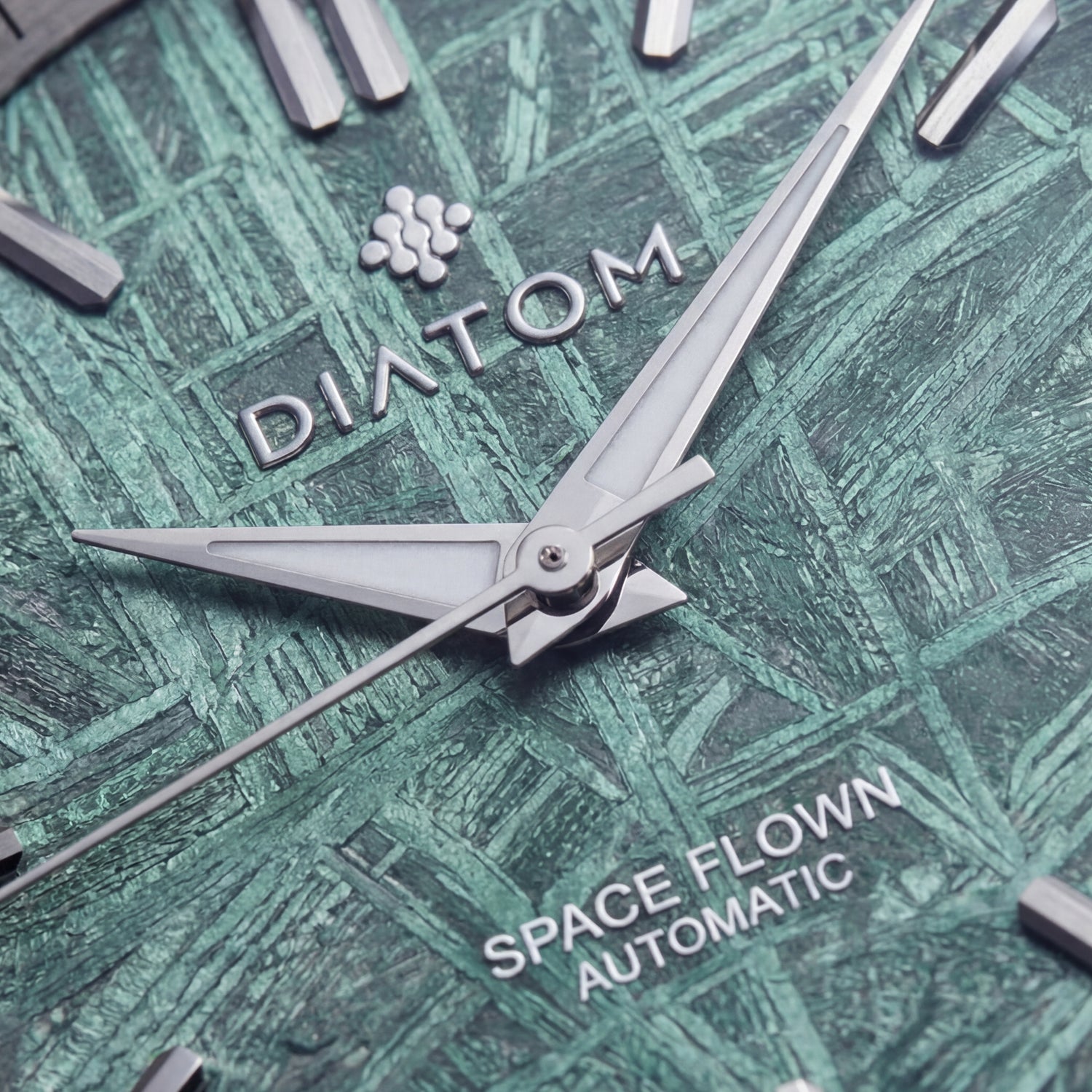 Turqoise Meteorite Watch macro shot