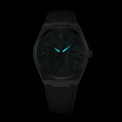 Turqoise Meteorite Watch Lume